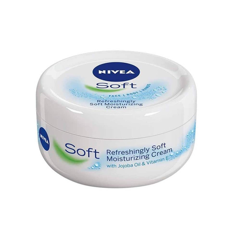کرم نیوا سافت Nivea Soft دست و صورت و بدن حجم 200